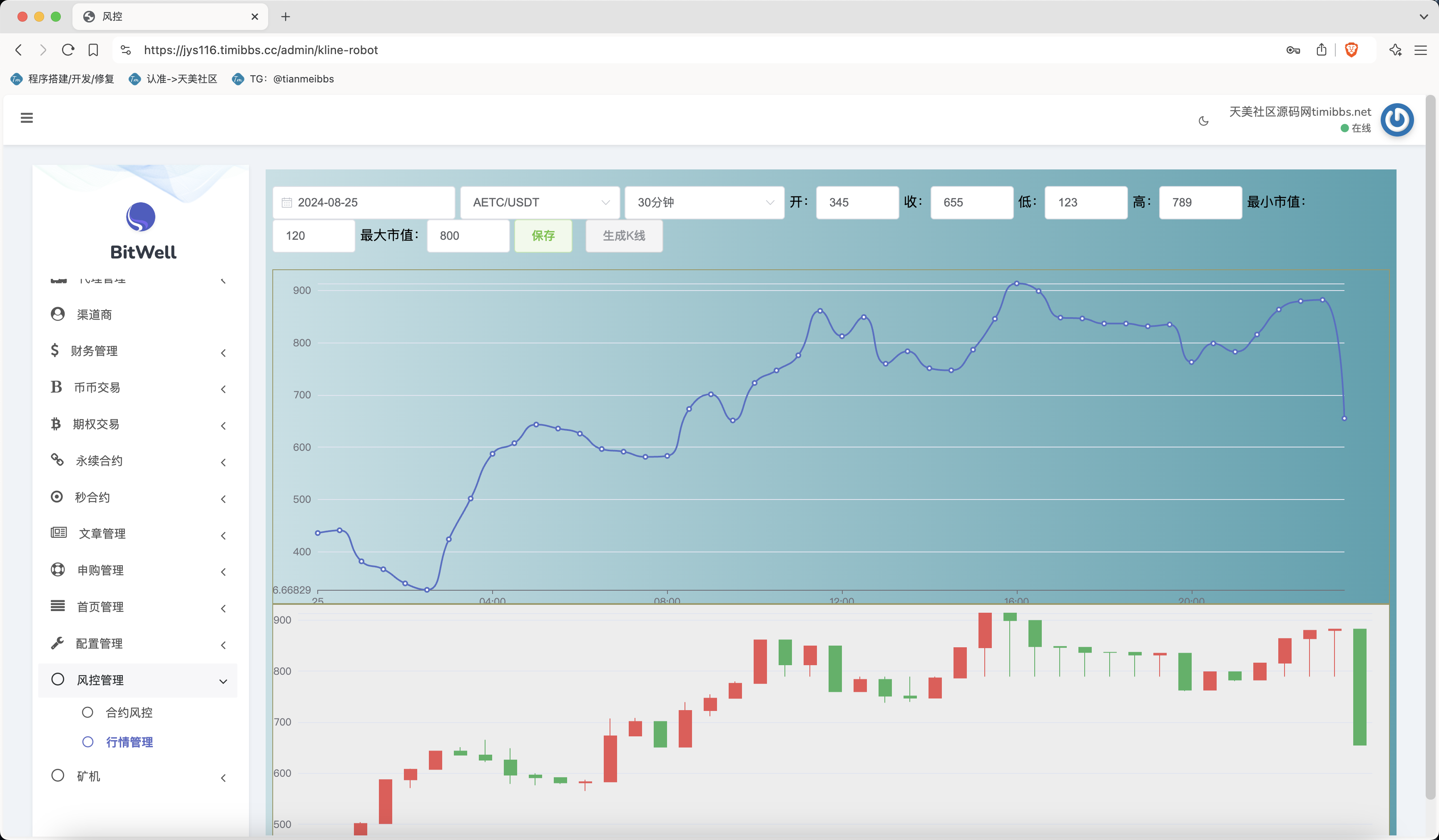 【亲测】全开源BitWell多语言交易所源码/OTC+永续合约+期权交易+币币交易+秒合约交易+申购+风控+代理渠道商/前端uniapp+后端php