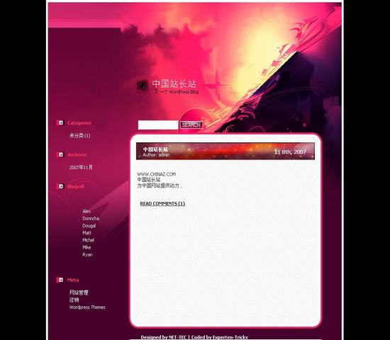 WordPress NT-Solarflow__主题下载