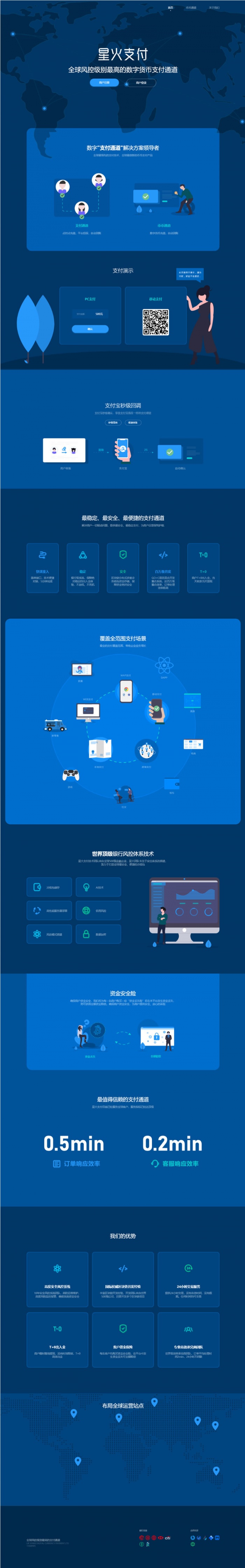 星火支付 USDT承兑支付系统源码