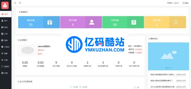 百分百微信小程序个性化模板免费开源源码 v1.0.0.1