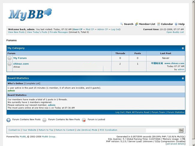 MyBB 国外最好的免费论坛 v1.8.24 英文版