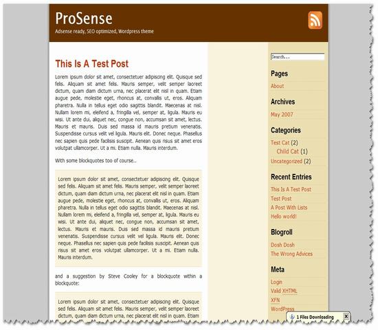 WordPress ProSense年度佳12_Yunyiwl.com_wordpress主题插图