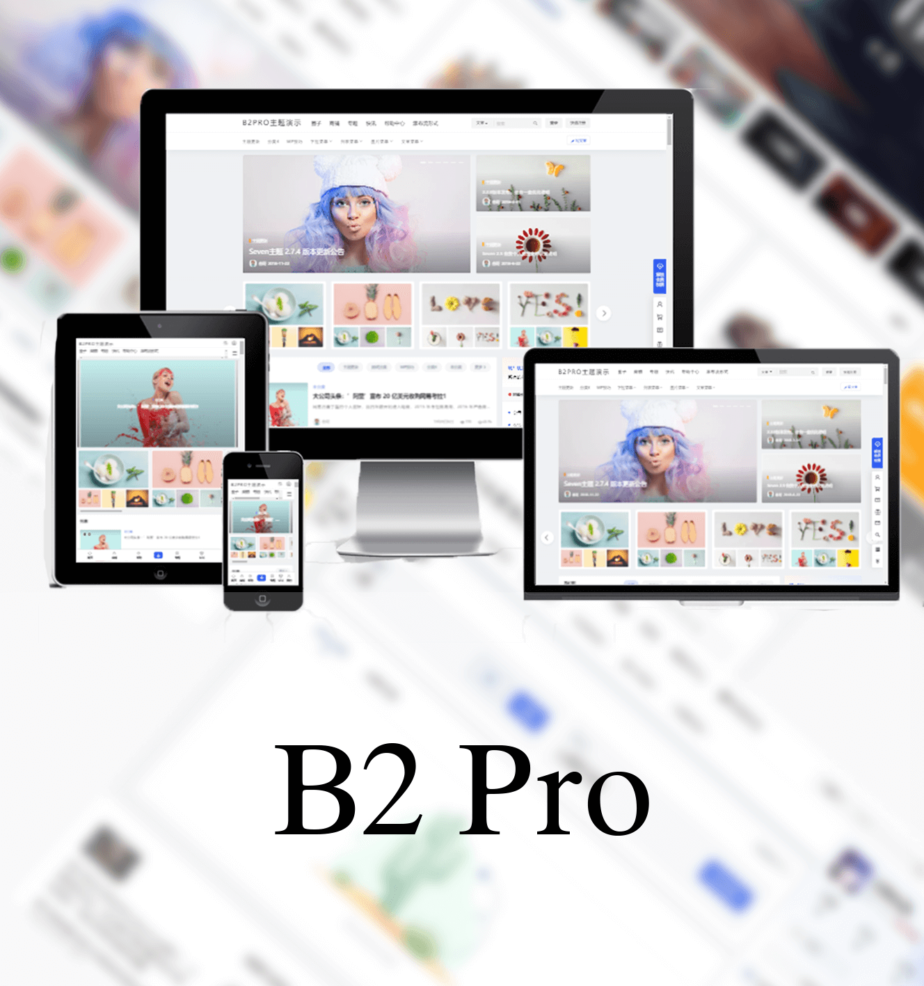 【WordPress】B2 Pro 主题5.2.0最新开心版/附带官方包文件与授权文件插图