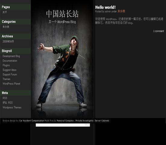 WordPress groove模板__wordpress主题