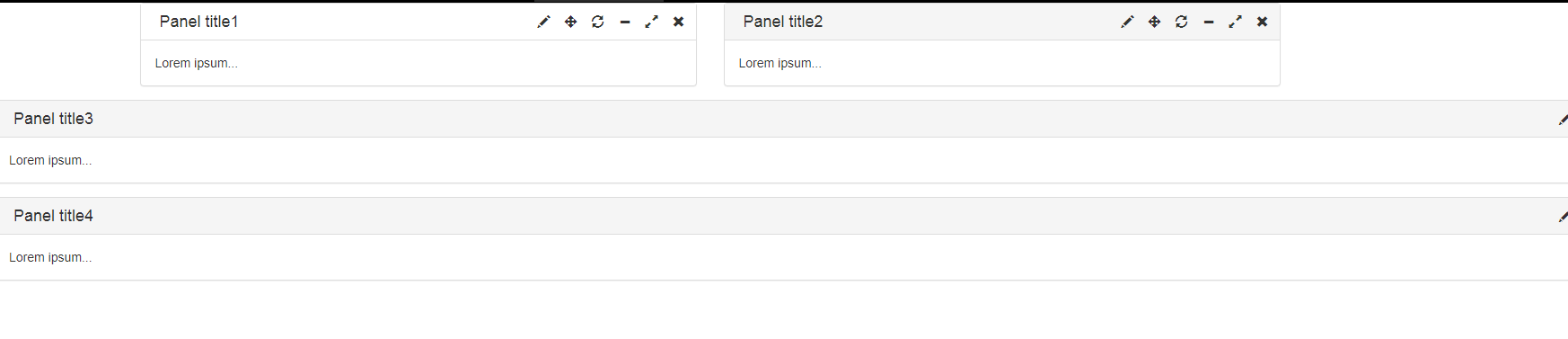 Bootstrap Panel面板功能增强插件_Yunyiwl.com网站源码下载插图