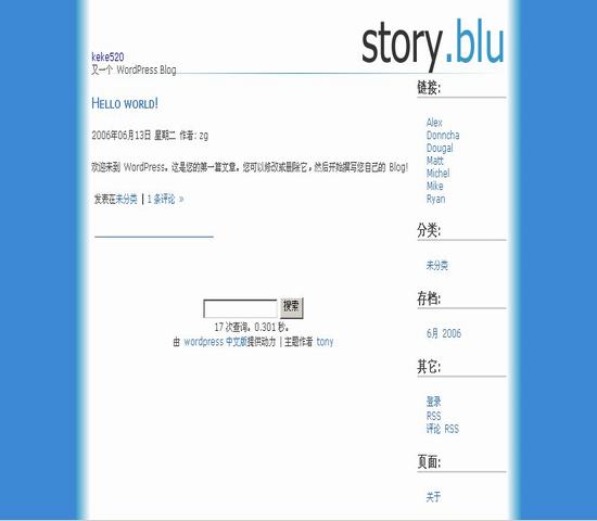 WordPress Story.Blu_Yunyiwl.com_主题模板插图