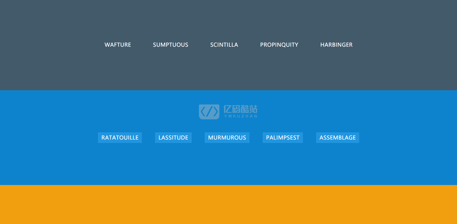 多种css3 transition属性鼠标悬停导航条动画效果合集_导航菜单代码插图