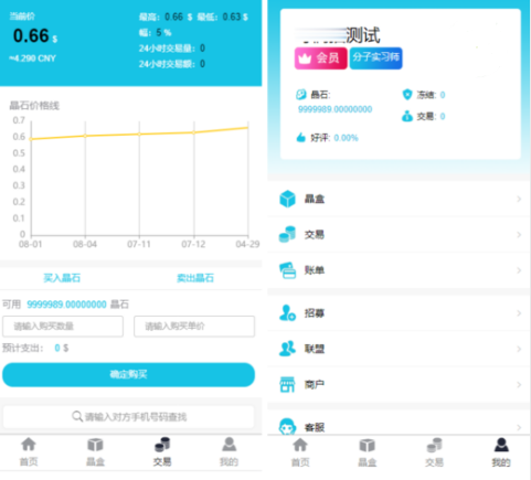 亲测魔晶区块链挖矿机 新能源数字交易源码下载 区块链源码php源码下载插图2