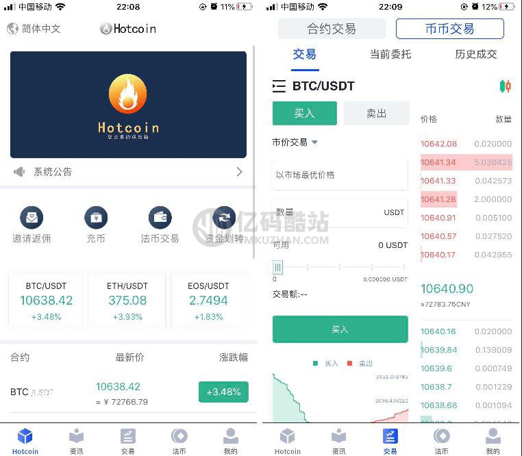 原生APP高仿火币合约交易所完整USDT源码,安卓,IOS端源码,币币,OTC承兑商,永续合约插图1