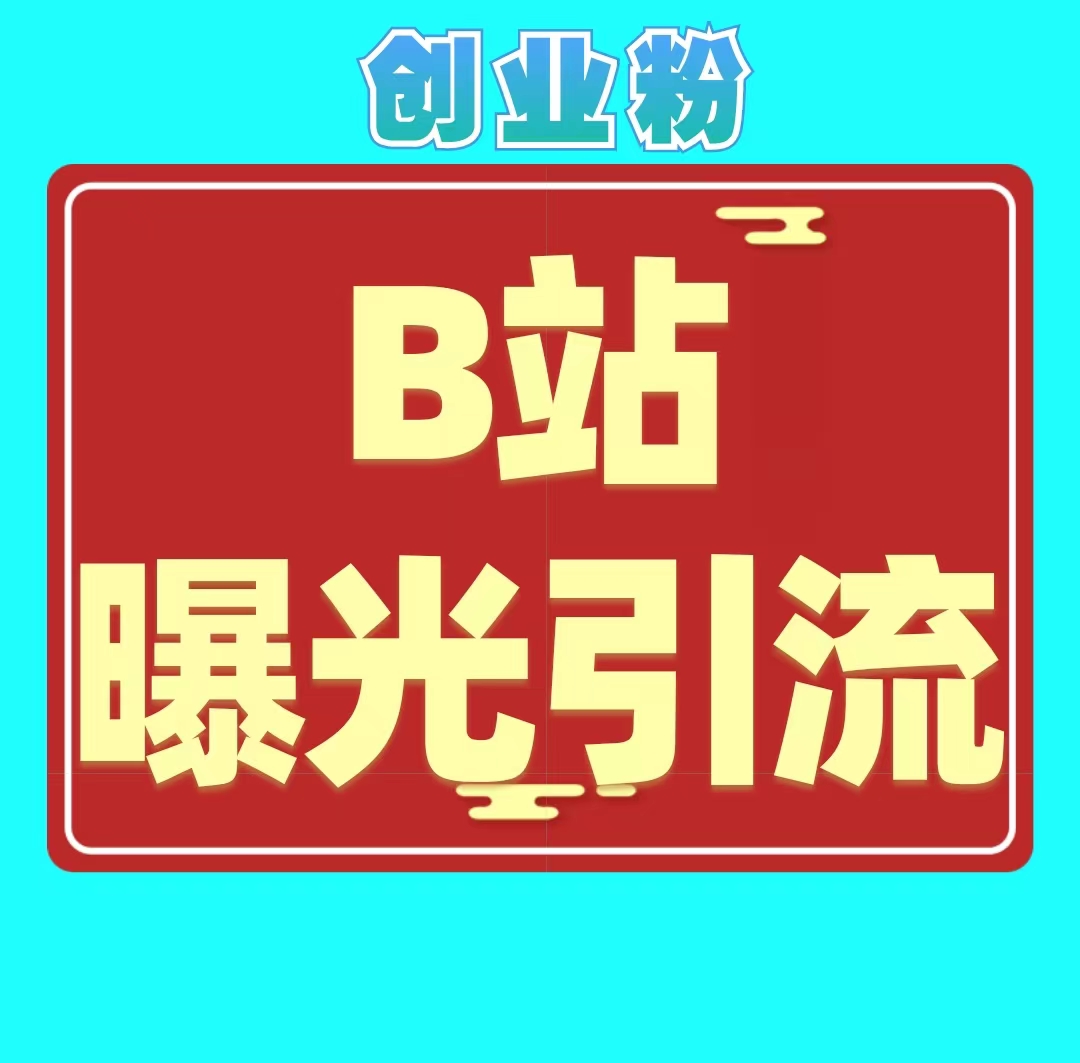 日入500+b站引流创业粉项目拆解