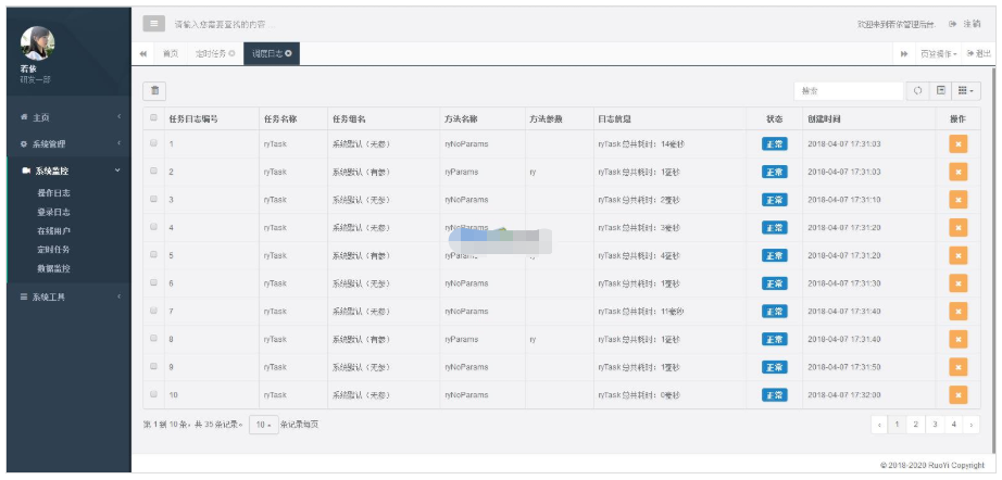 v1.1.6若依管理系统_html网站模板