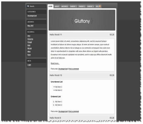 WordPress Gluttony年度佳16_Yunyiwl.com_主题下载插图