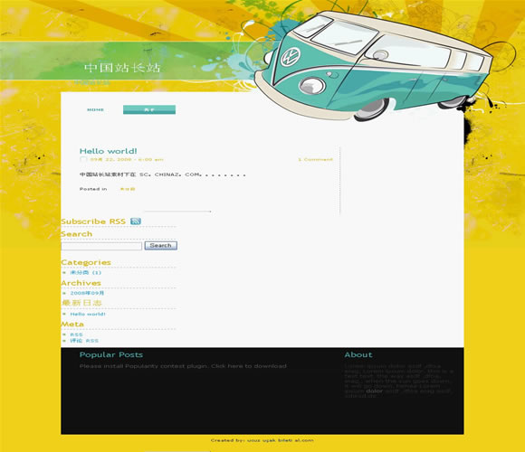 WordPress Vw Retro模板_Yunyiwl.com_wordpress模板插图