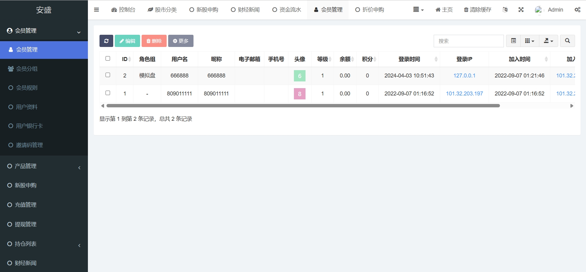 台股平台源码/新股申购/折扣申购/计划任务投资理财金融源码下载/uniapp源码插图5