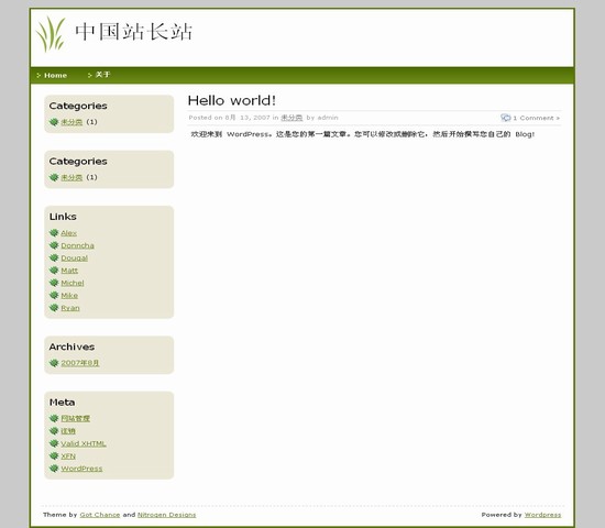 WordPress Green Bug_Yunyiwl.com_主题下载插图