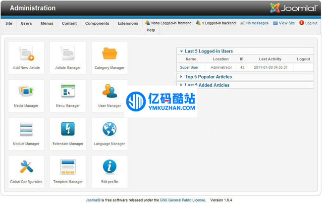 Joomla内容管理系统v3.9.22