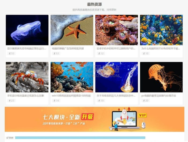 价值100元的 Z-BlogPHP主题下载名扬图文博客主题模板商业版插图2