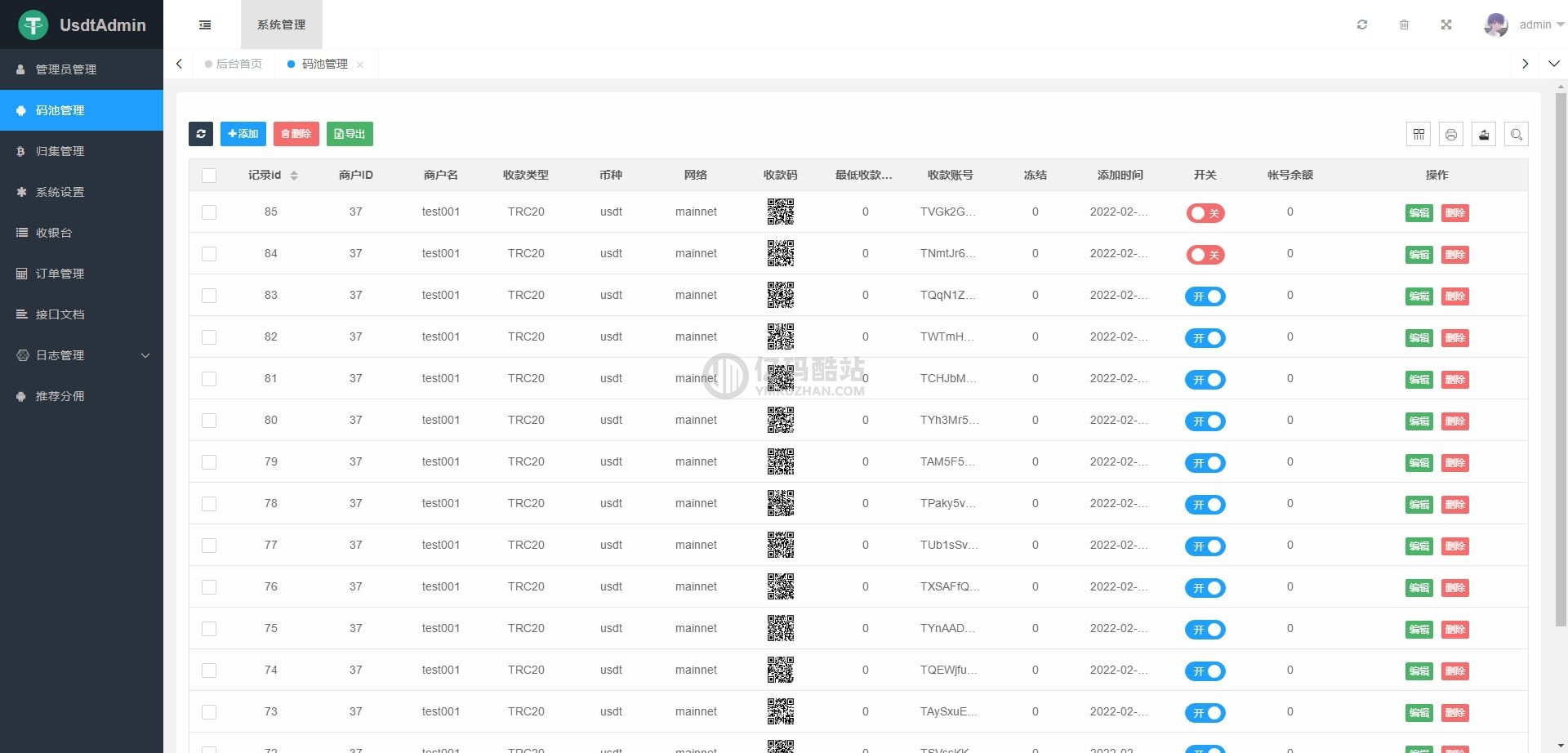 【用户投稿】TP6内核USDT支付系统源码插图3