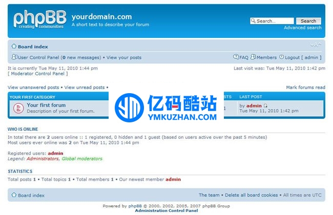 phpBB v3.2.2 简体中文