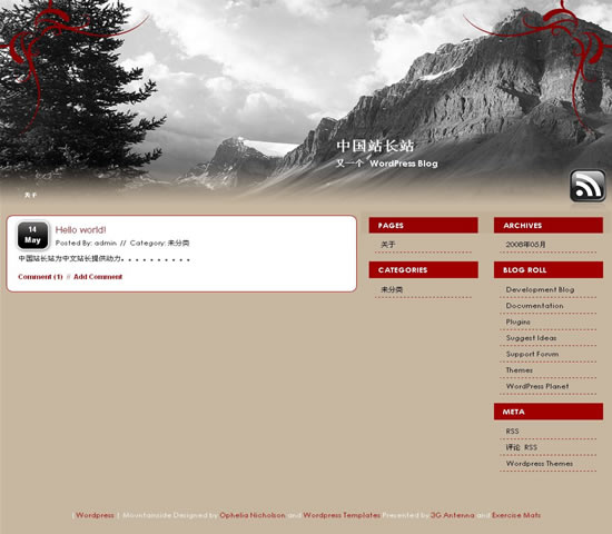 WordPress Mountainside模板_Yunyiwl.com_Yunyiwl.com插图