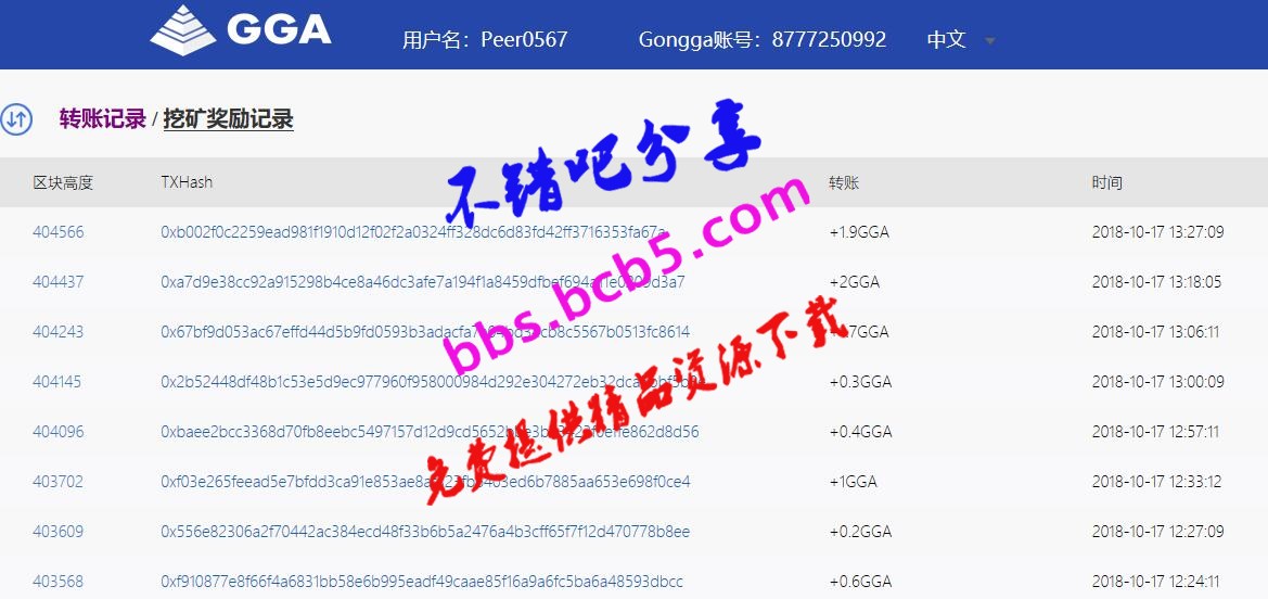 gongga区块链源码 数据节点网站源码下载