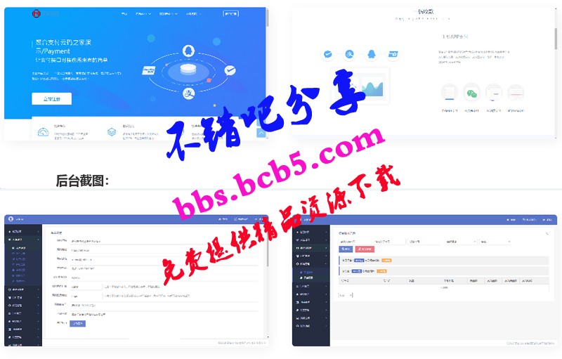 PHP聚合支付源码第三第四放支付收款平台ds