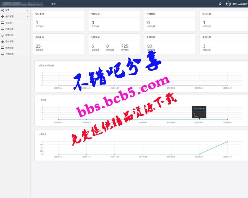 TP5版本-2020修复魔签二次开发修复版超级签名系统源码