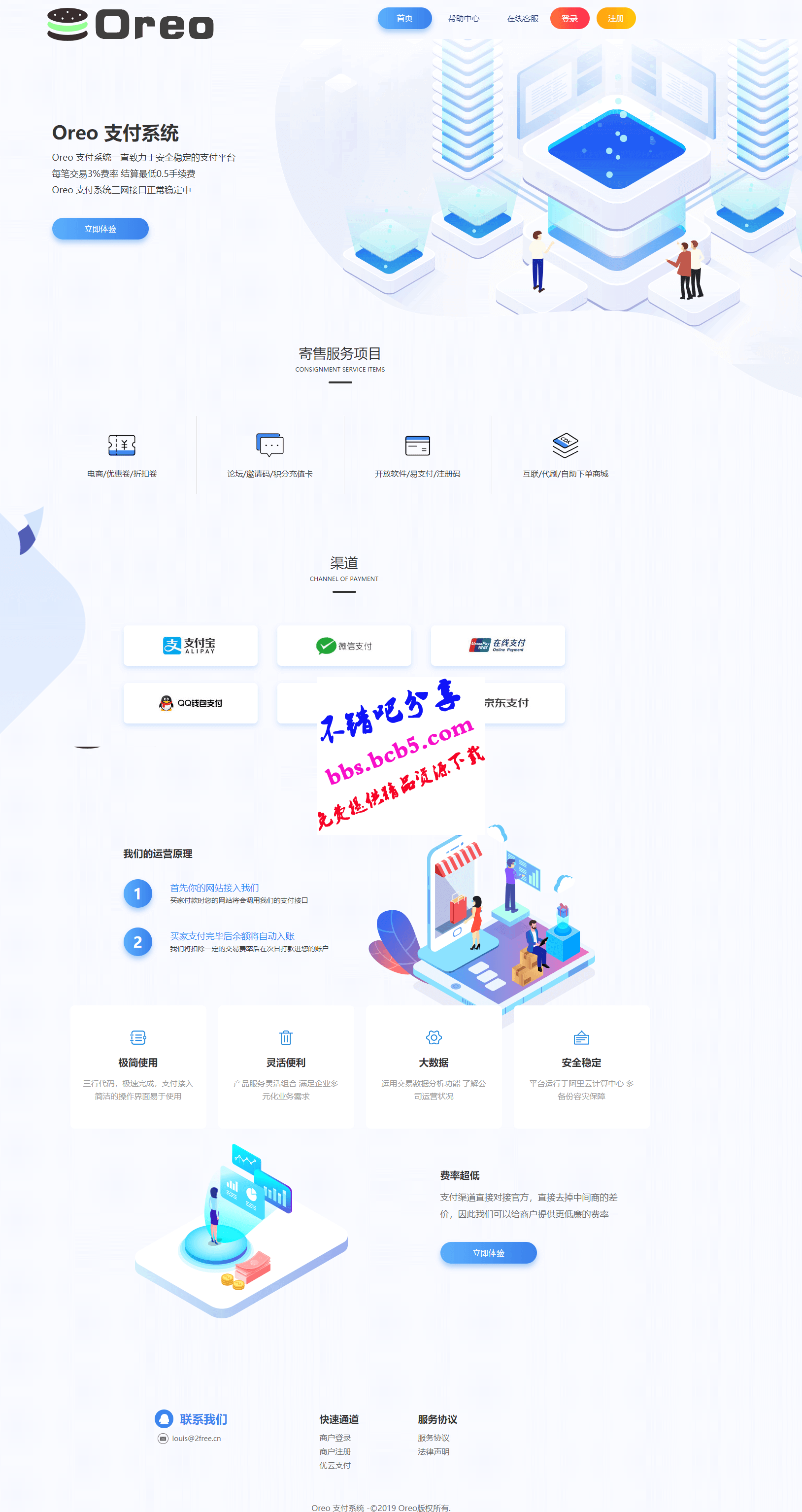 Oreo-支付系统平台开源版