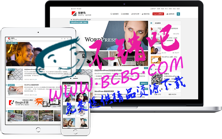 最新知更鸟 Begin 4.2 多功能Wordpress主题模板源码|CSS3+HTML5扁平化响应式主题