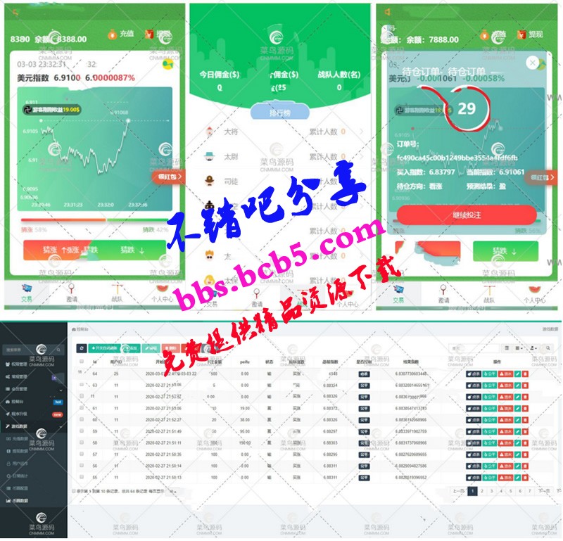 最新更新币圈完美运营版+K线完美+已对接支付和提现