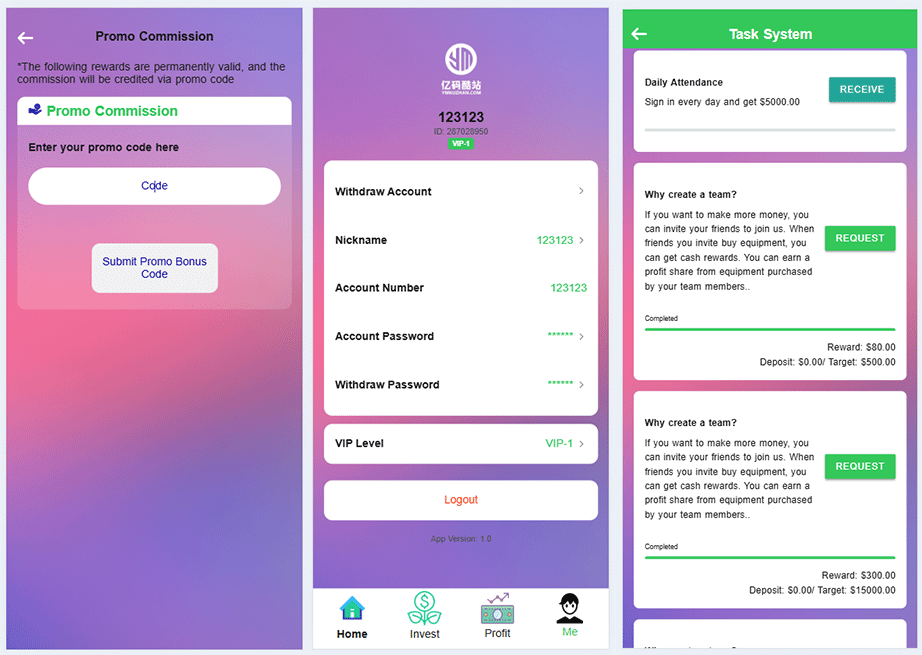 PHP海外投资理财系统源码/英文理财程序/奢侈品手表商城产品理财插图2